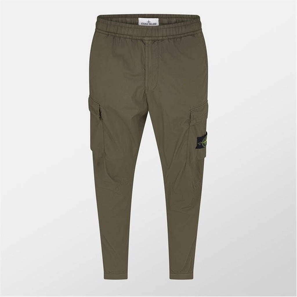Stone Island Men'S Tela Cargo Trousers - Green